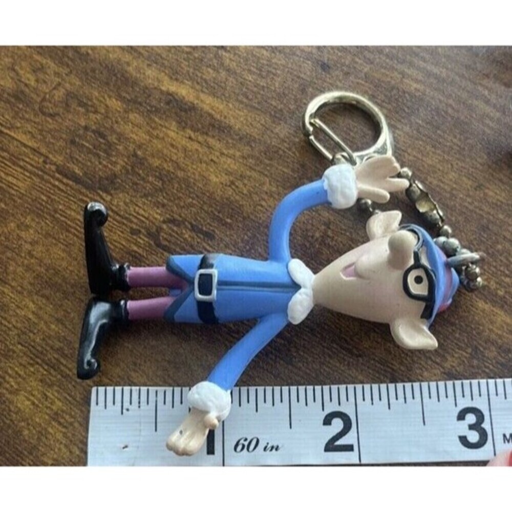 Memory Lane Lot of 3 Elf Island Of Misfit Toy's Keychain Hermey Christmas - Picture 5 of 9
